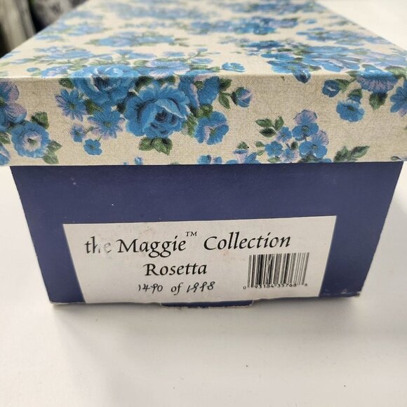 Vintage The Mandy Collection Porcelain Doll In Box Certificate Of Authenticity - Picture 7 of 7